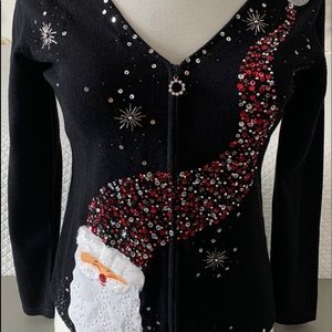 Gorgeous embellished Christmas sweater
